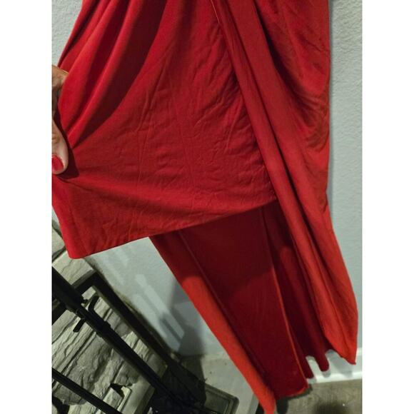 Misa Los Angeles Women's Knotted Maxi Dress Red Size S Party Cocktail - Picture 4 of 7